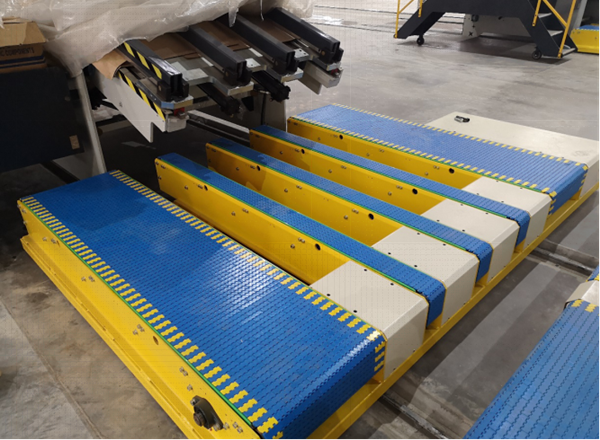 Paperboard Factory Floor Conveyor