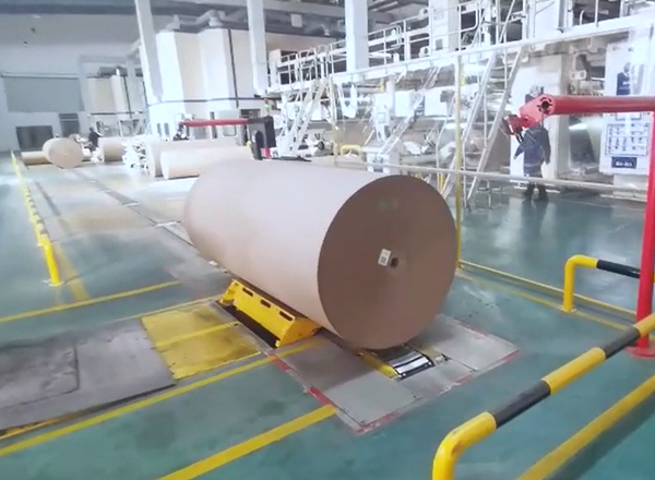 paper roll warehouse conveyor systems